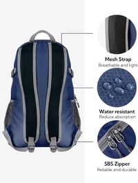 Waterfly 20L Ultralight Vízálló Túrahátizsák Összecsukható Multifunkcionális Daypack 5
