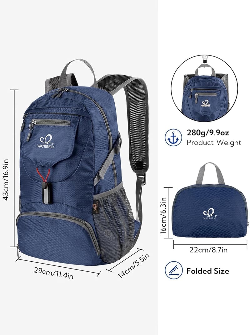 Waterfly 20L Ultralight Vízálló Túrahátizsák Összecsukható Multifunkcionális Daypack