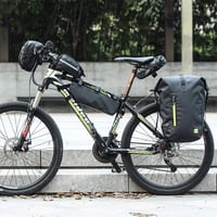 WATERFLY 25L Vízálló Kerékpár Csomagtartó Táska Hátsó Kerékhez 6
