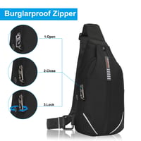 Antikrádežná crossbody taška Waterfly – modrá 2