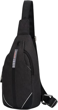 WATERFLY Antitolvaj Hátizsák Crossbody Válltáska Férfiaknak Nőknek 1