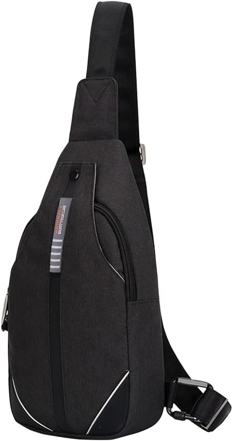 WATERFLY Antitolvaj Hátizsák Crossbody Válltáska Férfiaknak Nőknek