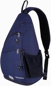 WATERFLY Crossbody hátizsák állítható pánt, outdoor sporthoz, túrázáshoz, kerékpározáshoz 1