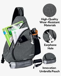 Waterfly Sling crossbody táska uniszex 4