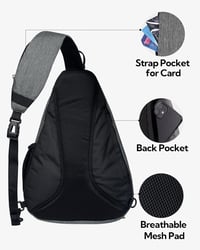 Waterfly Sling crossbody táska uniszex 5