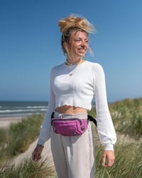WATERFLY Övtáska Férfi Női Csipesz Táska Utazáshoz Túrázáshoz Fekete 9
