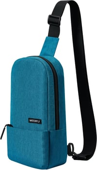 WATERFLY Válltáska Crossbody Hátizsák Férfi Női Oldaltáska Sling Backpack 1