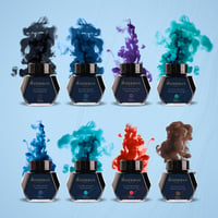 Atrament do plniaceho pera Waterman, 50 ml, Intense Black, náhrada za atramentové bombičky, prémiový tekutý atrament do plniaceho pera 5