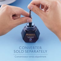 Atrament do plniaceho pera Waterman, 50 ml, Intense Black, náhrada za atramentové bombičky, prémiový tekutý atrament do plniaceho pera 4