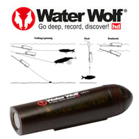 WaterWolf 2.0 WiFi podvodná akčná kamera na rybolov – 1080p HD, 120° široký uhol záberu, vodotesnosť 100 m, čierna, vrátane príslušenstva 3