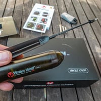 WaterWolf 2.0 WiFi podvodná akčná kamera na rybolov – 1080p HD, 120° široký uhol záberu, vodotesnosť 100 m, čierna, vrátane príslušenstva 5