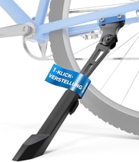 WATSABRO kerékpár oldaltámasz 24-29"-os, 40 mm furattávolság, alumínium - fekete 1