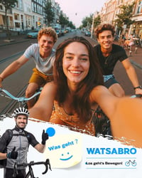 WATSABRO kerékpár oldaltámasz 24-29"-os, 40 mm furattávolság, alumínium - fekete 8