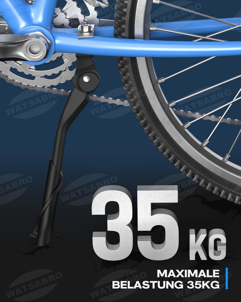 WATSABRO Magasságállítható Kerékpártartó 18-24 Colos MTB Sportkerékpárhoz 35kg Terhelhetőség