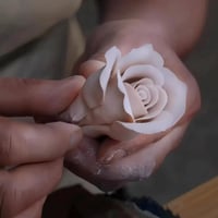 Wavedolphin Kézműves Kerámia Aroma Diffúzor Rózsa Mintával Illóolajokhoz 4