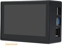 Waveshare 4.3" DSI LCD kijelző tokkal Raspberry Pi 4B-hez, 800×480, kapacitív érintős 8