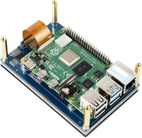 Waveshare 4.3" DSI LCD kijelző Raspberry Pi-hez 800×480 IPS érintőképernyő 7