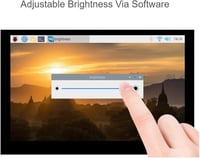 Waveshare 5 inch DSI LCD érintőképernyős kijelző Raspberry Pi-hez - 800×480 4
