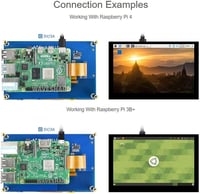 Waveshare 5 inch DSI LCD érintőképernyős kijelző Raspberry Pi-hez - 800×480 5