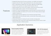 Waveshare ESP32-S3 4.3" LCD érintőképernyős fejlesztőpanel 800x480 Wi-Fi Bluetooth 8