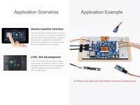 Waveshare ESP32-S3 7 hüvelykes érintőképernyős fejlesztői panel Wi-Fi Bluetooth 6