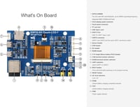 Waveshare ESP32-S3 7 hüvelykes érintőképernyős fejlesztői panel Wi-Fi Bluetooth 5