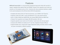 Waveshare ESP32-S3 7 hüvelykes érintőképernyős fejlesztői panel Wi-Fi Bluetooth 3