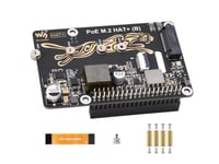 Waveshare PoE M.2 HAT+ (B) za Raspberry Pi 5, NVMe SSD, PCIe Gen2/3, IEEE 802.3af/at 1