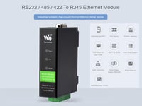 Waveshare RS232/485/422 RJ45 Ethernet Konverter Modbus Gateway POE 2