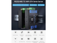 Server serial industrial Waveshare RS232/485 la WiFi și Ethernet, gateway Modbus/MQTT 2