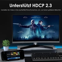 WAVLINK 6 az 1-ben Steam Deck dokkoló HDMI 2.1 4K 144 Hz, 100 W PD, 3x 10G USB 3.2, Gigabit RJ45, ROG Ally 6