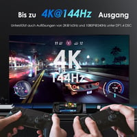 WAVLINK 6 az 1-ben Steam Deck dokkoló HDMI 2.1 4K 144 Hz, 100 W PD, 3x 10G USB 3.2, Gigabit RJ45, ROG Ally 3