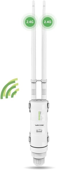 WAVLINK N300 WiFi erősítő kültéri POE antenna nagy hatótáv 1