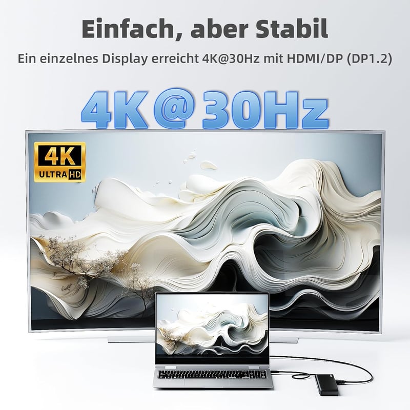 WAVLINK USB-C dokkoló 3 monitor támogatással, HDMI/DP/VGA, 100W töltés, Ethernet, SD/TF olvasó