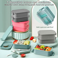 WayEee Felnőtt Ebéddoboz 2130ml Szilikon Tömítéses Bento Box Zöld 2