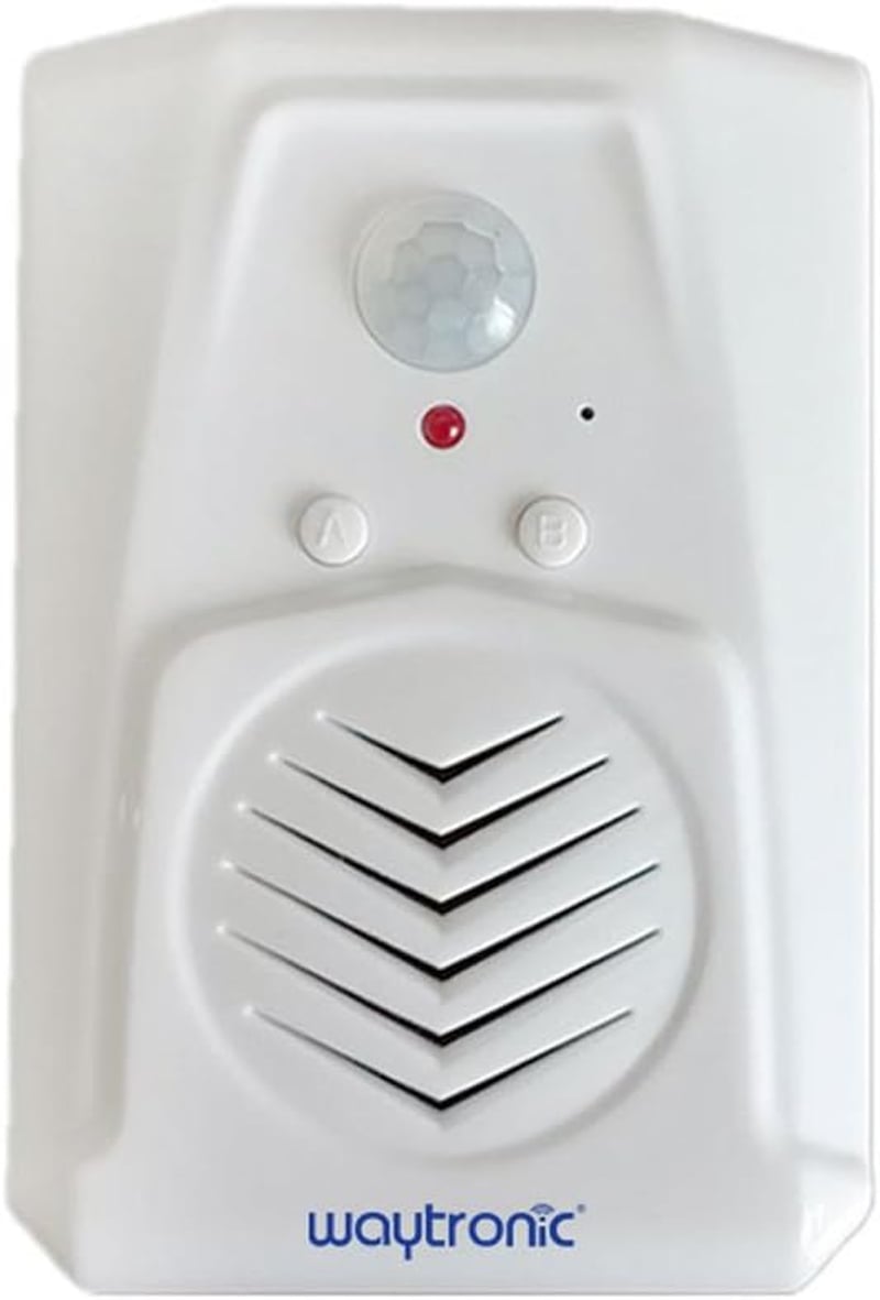Waytronic Microsound V22 Mini Hangszóró PIR Mozgásérzékelővel - MP3 Lejátszó Halloween Zenékhez, USB Letöltési Funkcióval, Fekete