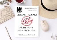 WBdesignz XXL karta na rozlúčku do dôchodku s obálkou, vtipná - DIN A4 3