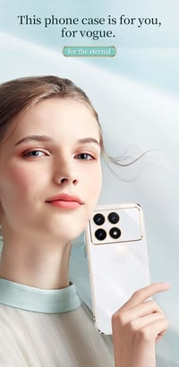 WBWONE Oppo Reno 13F 5G 4G TPU szilikon tok arany elektrolit kerettel lila vékony ütésálló védő bumper 4