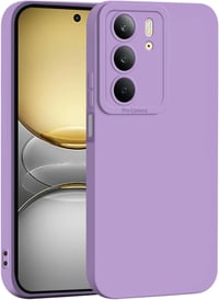 WBWONE Realme C75 4G lila ultravékony TPU szilikon tok ütésálló kameravédő védő hátlaphoz 1