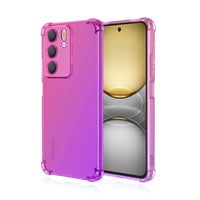 Silikónový kryt WBWONE pre Realme C75 4G – ružovo-fialový prechod 1