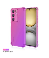 Silikónový kryt WBWONE pre Realme C75 4G – ružovo-fialový prechod 2