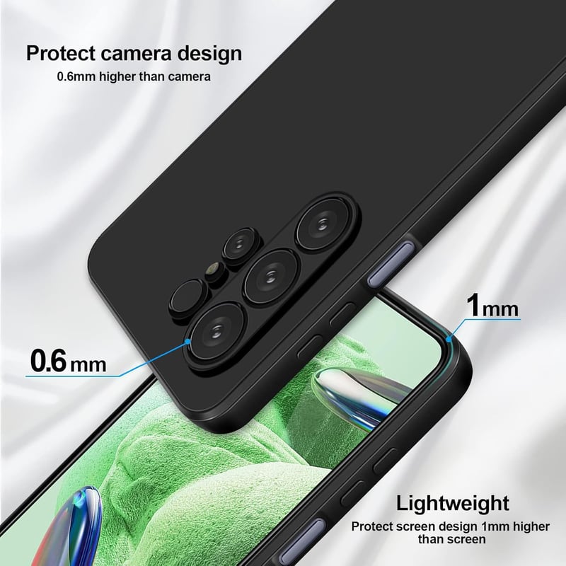 WBWONE Szilikon tok Samsung Galaxy S25 Ultra 5G, pink, szövet béléssel, vékony TPU védőhuzat, ütésálló védőborítás
