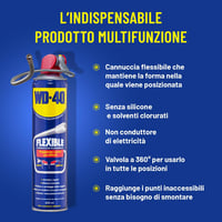 WD-40 Flexible Spray átlátszó 600 ml univerzális kenőanyag 4