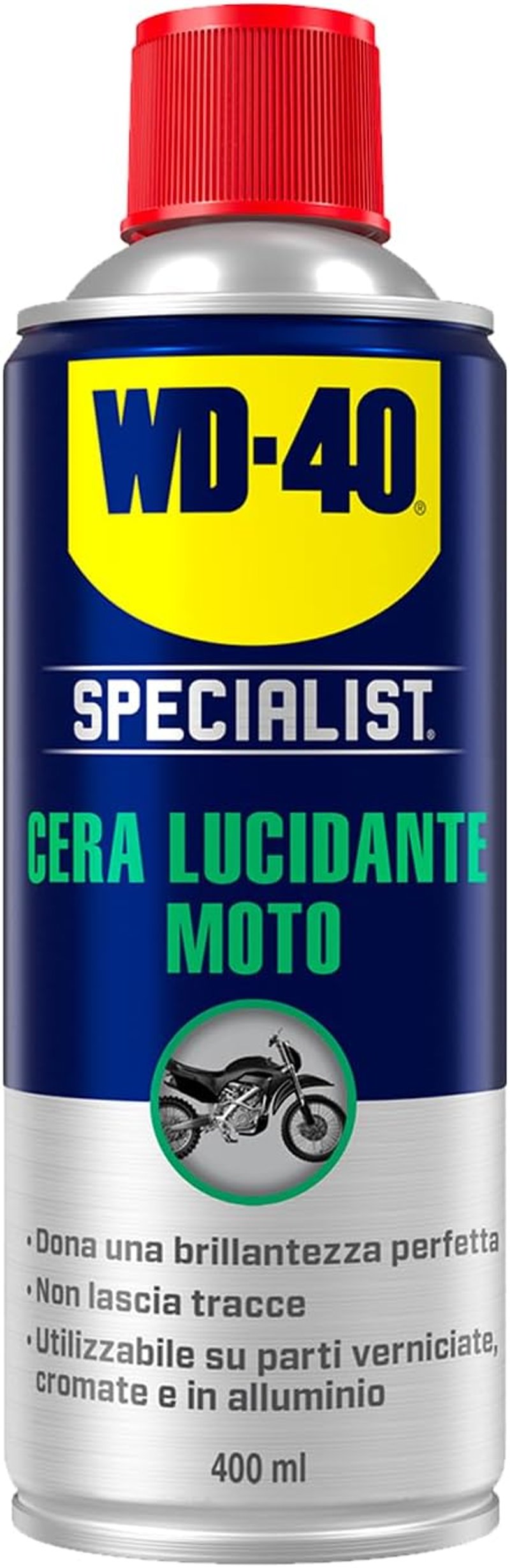 WD-40 Specialist Moto Cera Lucidantes 400 ml Motoros Viaszpolitúr