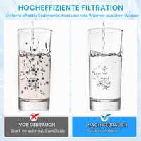 Zamjenski filtar WDKXCN za Grünbeck filtar za vodu, kućni filtar za vodu 50 µm, kompatibilan s modelima Grünbeck FS 1 i Boxer K/KD, 4 kom. 5