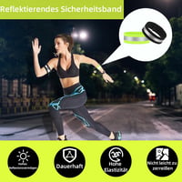 WDZGX Nadrágcsipesz Kerékpár 8db Reflektív Sávval Lánc Védelem Futáshoz 4