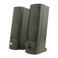 WE 2.0 stereo PC zvučnici, 2x2,5W, USB + 3,5mm jack - crni 4