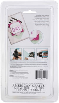 We R Memory Keepers Crop-A-Dile 661301 bušač kuteva s radijusom od 1/8 i 3/8 inča, žuti plastični alat za scrapbooking i rezanje papira 3
