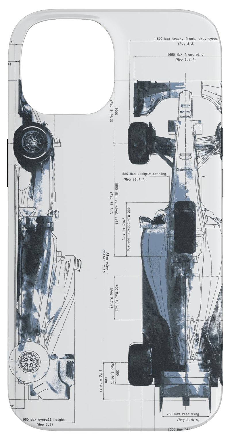 Kryt We Race Apparel Racing Blueprint – iPhone 14