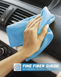 WEAWE Fekete Mikroszálas Tisztítókendő 33x33cm 12db Szett 6